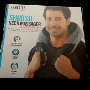 New SHIATSU Neck Massager With Soothing Heat